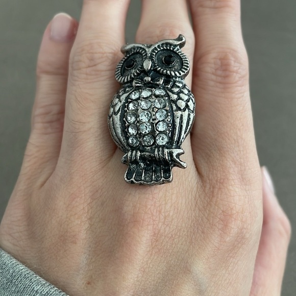Adjustable Owl Ring - Picture 3 of 3